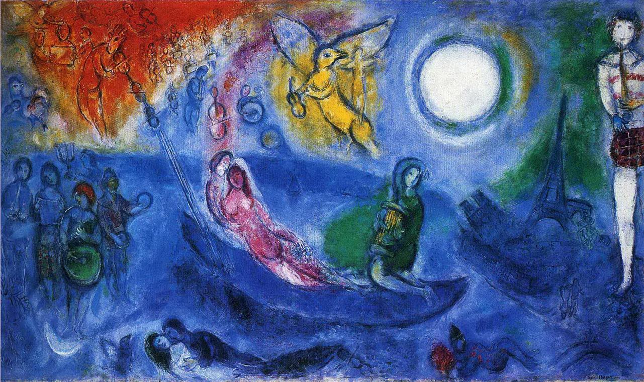 Der Konzertzeitgenosse Marc Chagall Ölgemälde